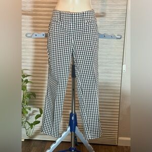 Ann Taylor Factory Black and White Gingham Pants